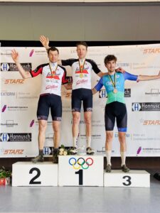 Siegerehrung BaWü Meisterschaft, Claudius Wetzel auf Platz 3