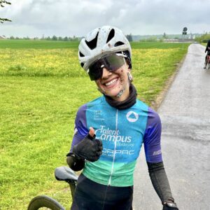 Katrin bei den Elite Frauen Strassenrennen